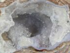 Crystal Filled Dugway Geode (Polished Half) #38871-1